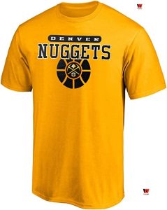 Cheap NBA Basketball Team Denver Nuggets T Shirt Mens