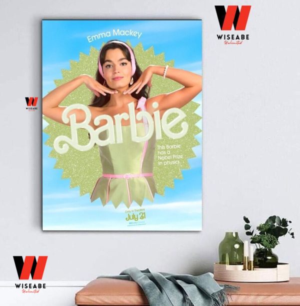 Emma Mackey Barbie Poster