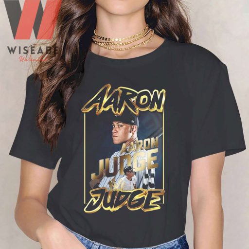 Unique NY Yankees American Professional Baseball Outfielder Aaron Judge T Shirt