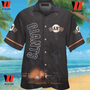 Orange Tropical Beach MLB Baseball San Francisco Giants Hawaiian