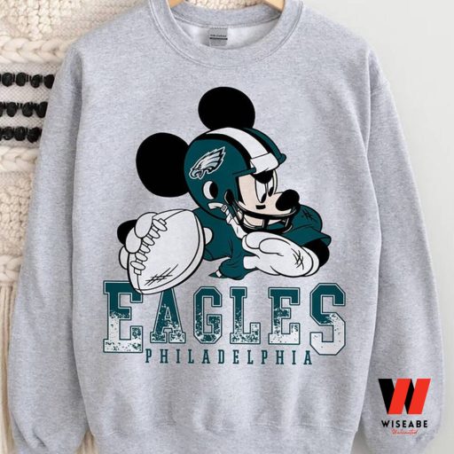 Vintage Philadelphia Eagles Football Mickey Mouse Sweatshirt