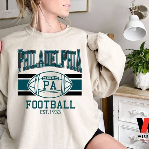 Cheap Philadelphia Eagles Football EST 1933 Crewneck Sweatshirt - Wiseabe  Apparels