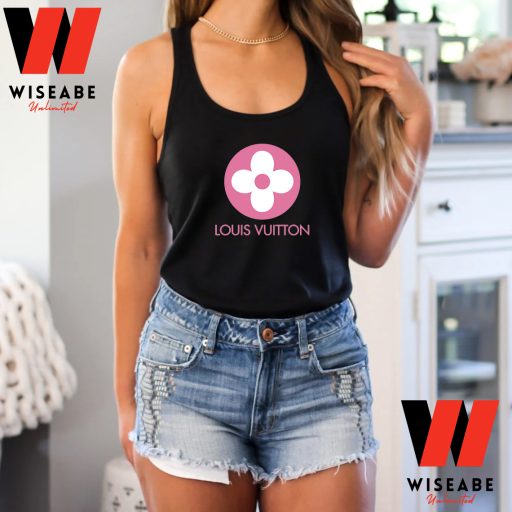 Cheap Pink Flower Louis Vuitton Logo T Shirt, Lv Shirt Women’s, Unique Mothers Day Gifts