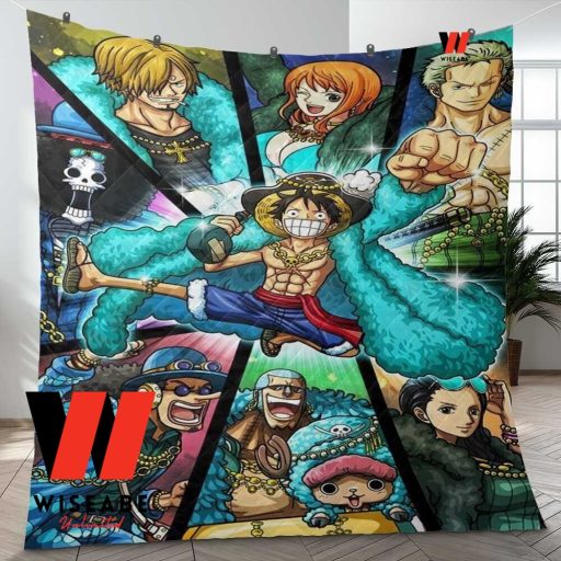 Cheap Straw Hat Pirates One Piece Blanket, One Piece Anime Gifts For Him