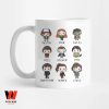 Cute Chibi Cast Characters Of Stranger Things Coffee Mug, Gifts For Stranger Things Fans