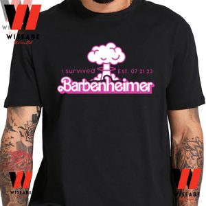 Cheap I Survived Barbenheimer Shirt