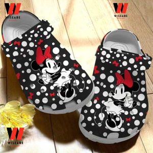 Spooky Minnie Mouse Disney Halloween Crocs, Halloween Gifts For Adults