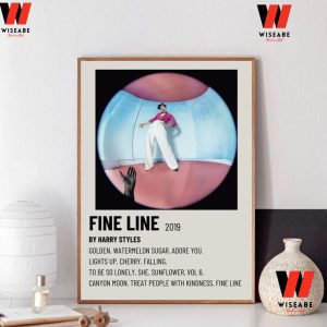 Harry Styles Fine Line Tracklist Poster , Gifts For Harry Styles Fans