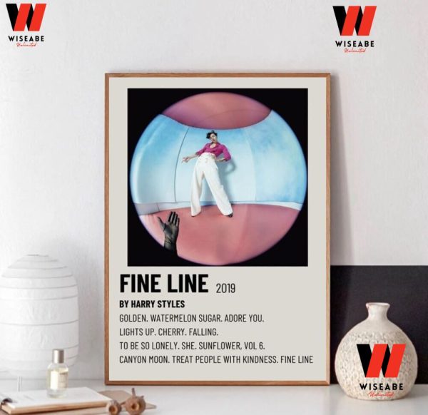 Harry Styles Fine Line Tracklist Poster , Gifts For Harry Styles Fans