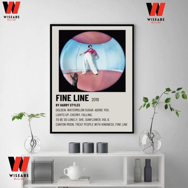 Harry Styles Fine Line Tracklist Poster , Gifts For Harry Styles Fans