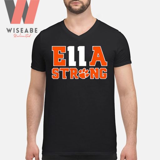 Cheap Clemson Tigers Football Ella Strong Clemson T Shirt