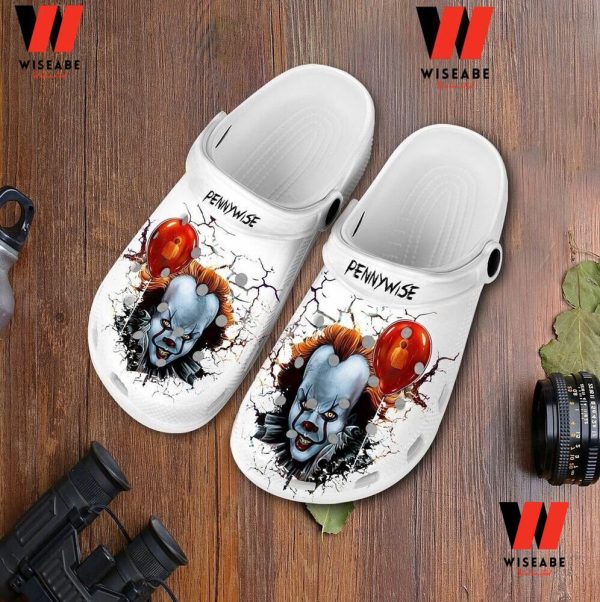 Horror Pennywise Halloween Crocs, Spooky Halloween Gift