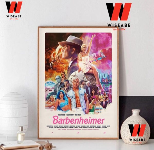 Hot Barbenheimer Poster