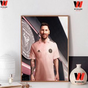 Hot Miami Messi Poster Wall Art Decor
