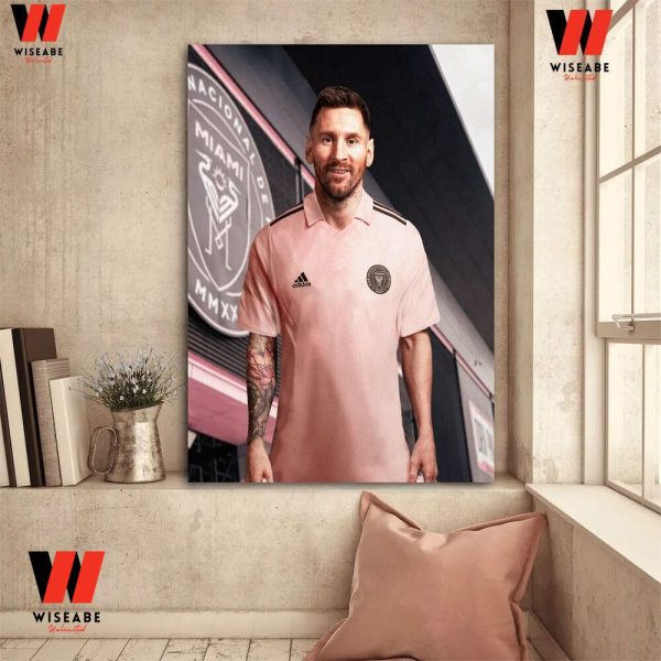 Hot Miami Messi Poster Wall Art Decor