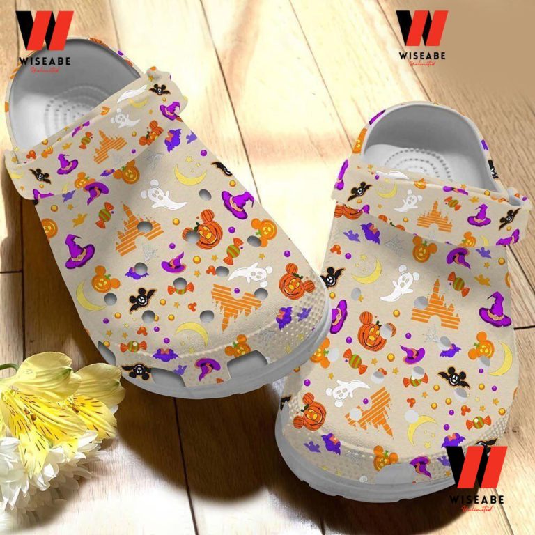 Hot Mickey Ears Disney Halloween Crocs, Halloween Gifts For Adults