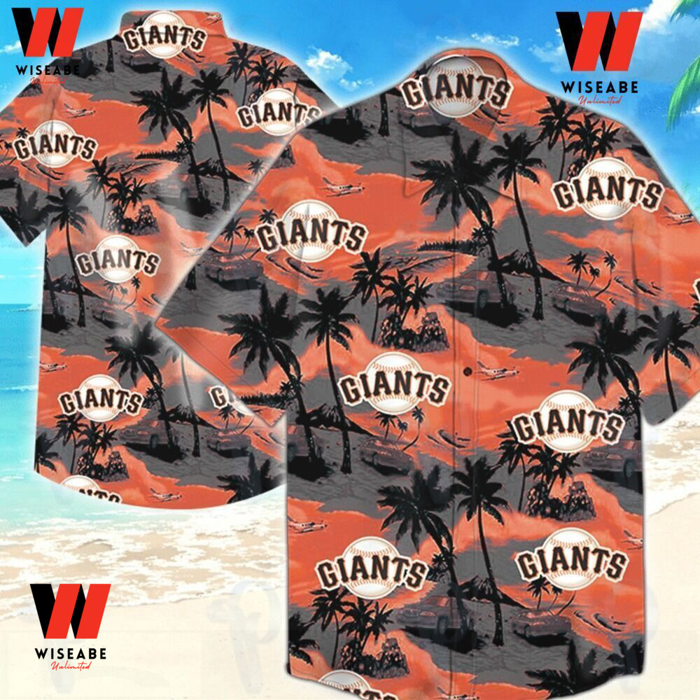 San Francisco Giants MLB Hawaiian Shirt Tanning Boots And Ball