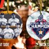 Cheap Houston Astros World Series 2022 Ceramic Christmas Ornament, Baseball Christmas Ornaments