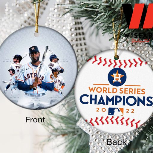 Orbit Mascot Houston Astros Navy Uniform 2022 World Series Champions  Christmas Ornament Decoration