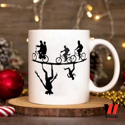 Cheap The Upside Down Stranger Things 4 Coffee Mug, Stranger Things Christmas Gifts