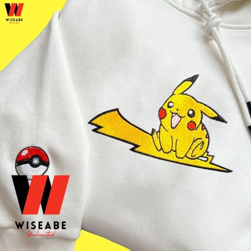 Embroidered Pikachu Nike Pokemon Shirt