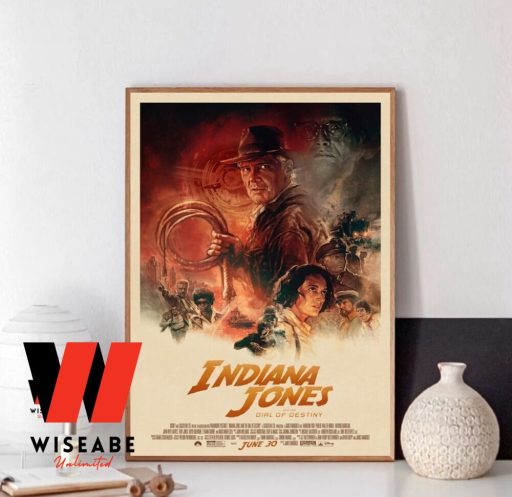 Hot Indiana Jones And The Dial of Destiny Poster