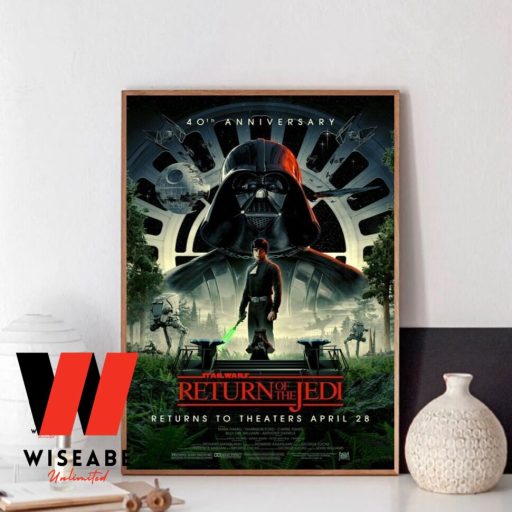 Star Wars Empire Strikes Back 40th Anniversary Return Of The Jedi Poster