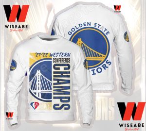 Cheap Golden State Warriors Western Conference Championship 2021 2022 Hoodie