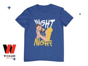 Cheap NBA Golden State Warriors Stephen Curry Night Night T Shirt