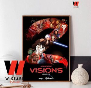 Star Wars Visions Season 2 Poster, Star Wars Father's Day Gifts