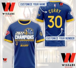 Customized Golden State Warriors Champion 2022 Shirt