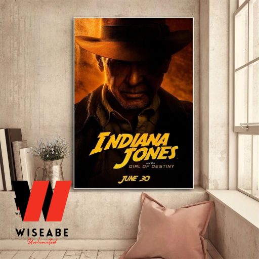 New Movie Indiana Jones And The Dial of Destiny Poster