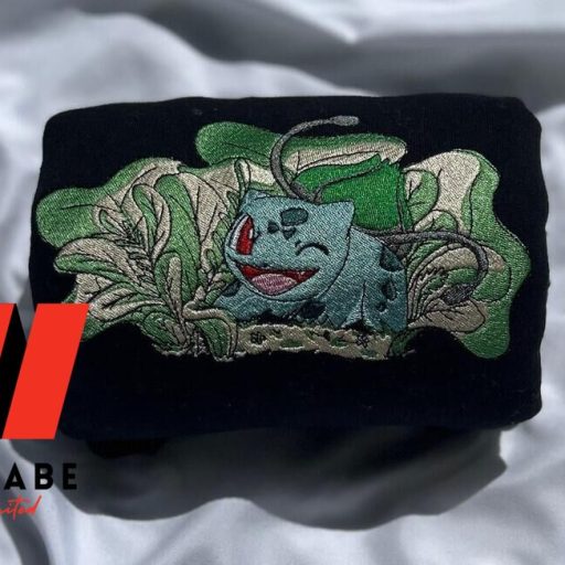 Cheap Bulbasaur Nike Pokemon Embroidered Hoodie, Pokemon Merchandise