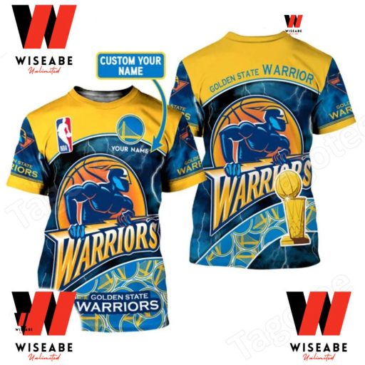 Personalized NBA Basketball Golden State Warriors T Shirt