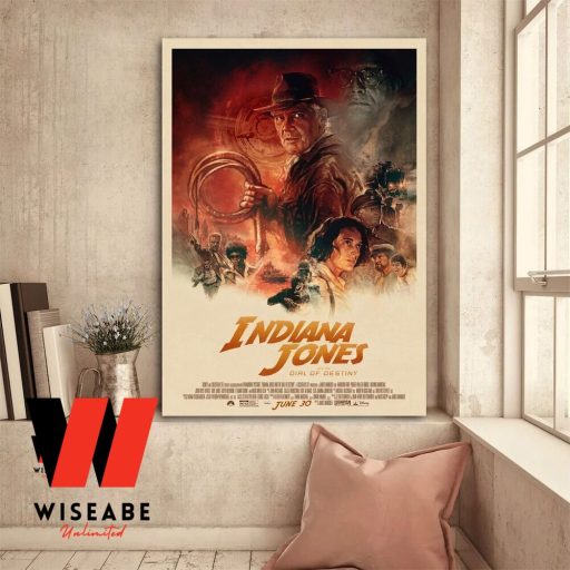 Hot Indiana Jones And The Dal of Destiny Poster