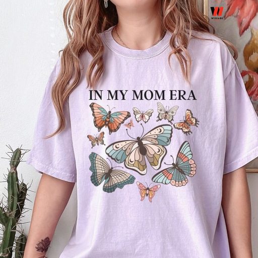 Vintage Butterfly In My Mom Era T Shirt , Last Minute Mothers Day Gifts