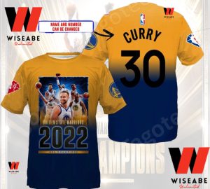 Personalized NBA Golden State Warriors Championship 2022 T Shirt