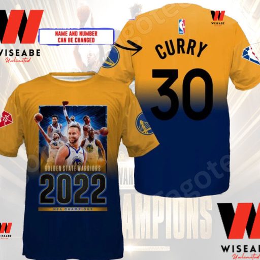 Personalized NBA Golden State Warriors Championship 2022 T Shirt, Golden State Warriors Gift For Fan