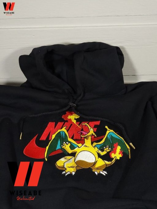 Cheap Charizard Nike Pokemon Embroidered Hoodie