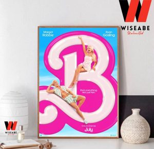 Hot Barbie Movie Poster Wall Art