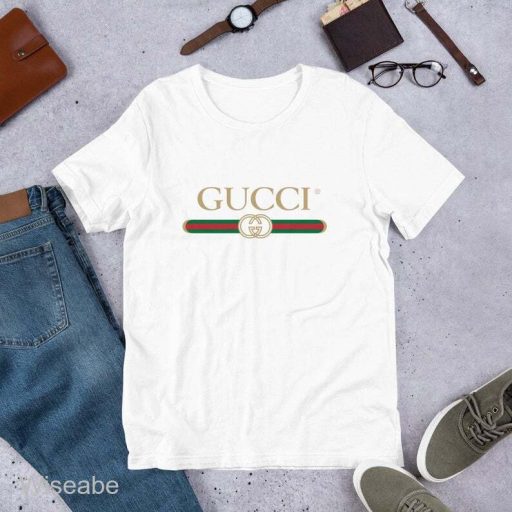 Classic Gucci Logo Tee shirt, Gucci Shirt Cheap