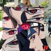 Uchiha The Sharingan Eyes Naruto Anime Blanket, Gifts For Naruto Fans