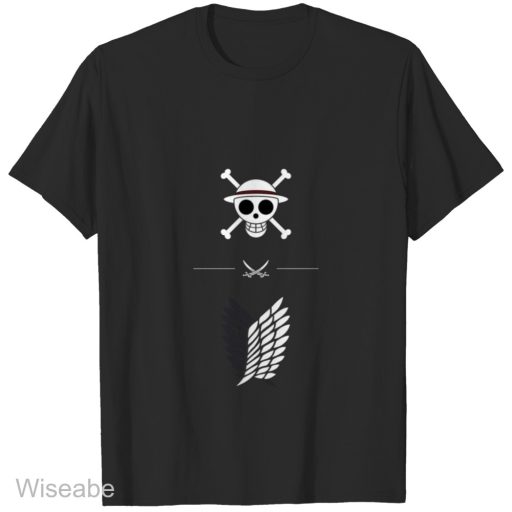 one piece attack on titan T-shirt , Attack On Titan Vintage Shirt