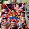 Luffy And Captain Pirates One Piece Anime Blanket, One Piece Merchandise