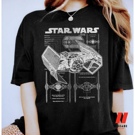 Tie Fighter Structure Star Wars Unisex Shirt, Cheap Star Wars Merchandise