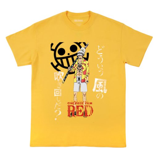 Unique Trafalgar Law One Piece Film Red Shirt, One Piece Merch