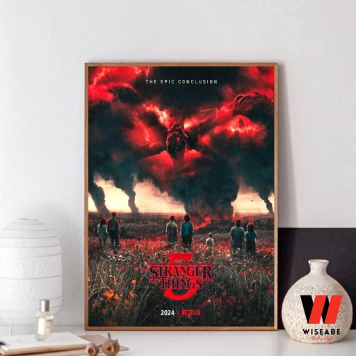 Cheap Stranger Things Season 5 Poster, Best Stranger Things Gifts