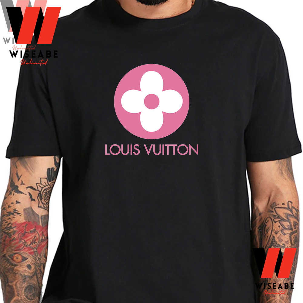 Louis Vuitton LV Pink Logo Shirt - Vintagenclassic Tee