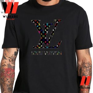 Louis Vuitton LV Logo T Shirt Light Blue – Tenisshop.la