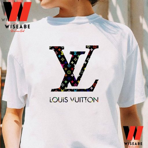 Cheap Colorful Louis Vuitton Logo T Shirt, Louis Vuitton T Shirt Men